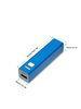 Lithium Battery Portable USB Power Bank 2600mah Blue Power Bank Charger