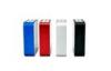 Colorful Aluminum Universal External Cell Phone Battery Charger For Tablet PC