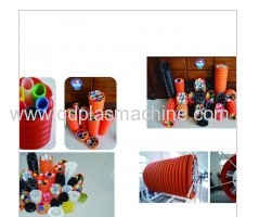 plastic corrugated optic duct(COD) pipe machinery line