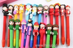 Creative stationery wholesale cute anime ls pen ball-point pen