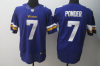 NFL Christian Ponder #7 Minnesota Vikings Elite Player Jersey - White/Purple