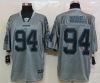 NEW NFL Dallas Cowboys 94 Ware Lights Out Grey Elite Jerseys