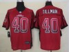 2013 NEW NFL Arizona Cardicals 40 Tillman Drift Fashion Red Elite Jerseys