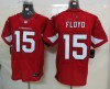 NFL Arizona Cardicals 15 Floyd Red Elite Jerseys