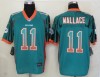 NFL Miami Dolphins 11 Wallace Drift Fashion Green Elite Jerseys