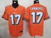 NFL Miami Dolphins 17 Tannehill Orange Elite Jerseys