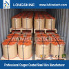Copper coated steel wire for cable inner conductor /CCS/copper clad steel wire