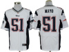 New England Patriots Jerod Mayo 51 NFL Game Jersey, NFL Football Jersey