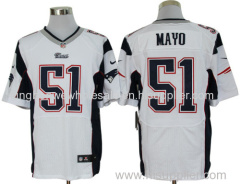 New England Patriots Jerod Mayo 51 NFL Game Jersey, NFL Football Jersey