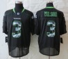 New Seattle Seahawks 3 Wilson Lights Out Black Elite Jerseys