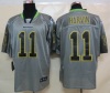 NEW NFL Jersey Seattle Seahawks 11 Harvin Lights Out Grey Elite Jerseys