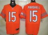 Chicago Bears 15 Marshall Orange NFL Elite Jerseys, NFL Jersey