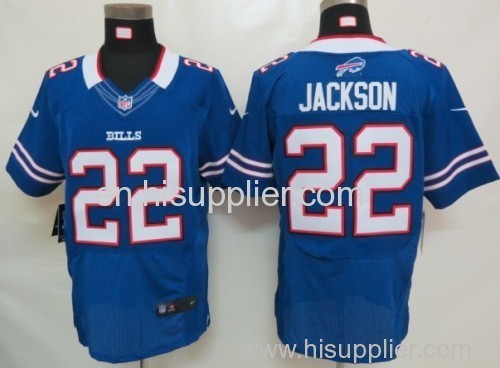 Cheap High Quality NFL Jersey, New Buffalo Bills 22 Jackson Blue Elite Jersey, NFL Football Jersey