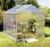 Sunor Modular Aluminum Poly Sheet Backyard Greenhouse Kits For Tomato / Mushroom