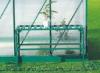 Durable Green Garden Staging / Flower Rack For Greenhouses / Sheds With Single Tier