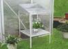 DIY Silver Greenhouse Spares and Accessories , Powder Coated Aluminum 2 Tier Greenhouse Stage