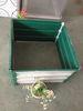 Green DIY Raised Garden Beds For Vegetable , Galvanised Steel Easy Build Flower Pot