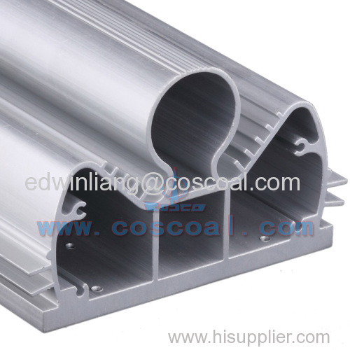 Aluminium/Aluminum Profile (Vairious sections and sizes are available)