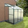 Flowers Lean-to Polycarbonate Greenhouse