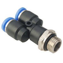 PX-G Male Y One Touch Tube Fittings with O-ring