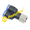 PXF-G Female Y One Touch Tube Fittings with O-ring