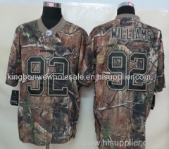 New NFL Football Jersey Denver Broncos 92 Williams Camo Elite Jerseys