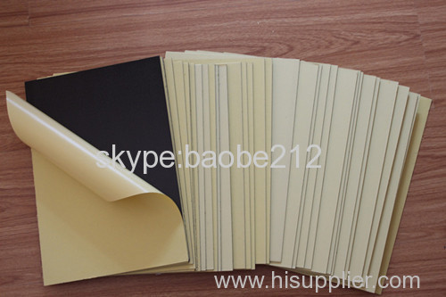 black PVC foam sheet for photo album