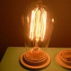 40W ST58 antique light bulbs