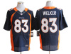 Cheap NFL Football Jersey Denver Broncos Wes Welker 83 Game Jersey - Navy Blue