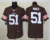 New NFL Jersey Cleveland Browns 51# Mingo Brown Elite Jerseys