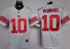 White NFL Jersey New York Giants 10 Manning NFL Jersey, NFL Elite Jersey