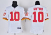 New NFL Jersey Washington Red Skins 10 Griffin III White Elite Jersey