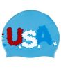 Customized silicone swimming caps