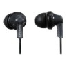 Panasonic RP-HJE120-K In Ear Earbud Ergo-Fit Headphones Black