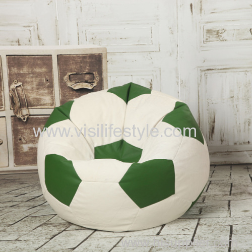 420D polyester football shape bean bag chair