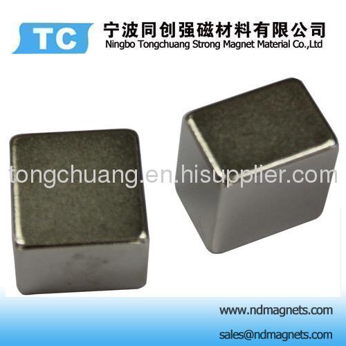 Low weight loss permanent magnets