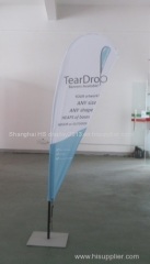HS teardrop banner stand