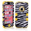 colorful zebra silincone case for iphone