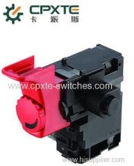 Slim2 switches for power tool and garden tool