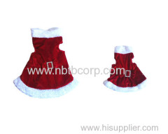 Miscellaneous Fleece Christmas pet dress