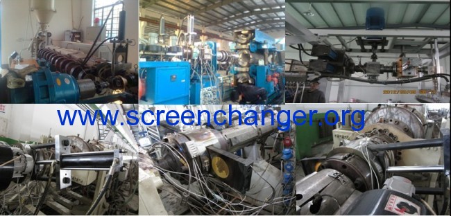 Top sale hydraulic screen changer for blown film machine