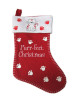 Small Footprint Christmas Stocking