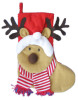 Pere David's Deer Christmas Stocking