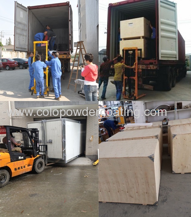 Multi - Cyclone powder coating booth