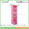 Non-woven hanging closet organizer