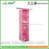 Non-woven hanging closet organizer