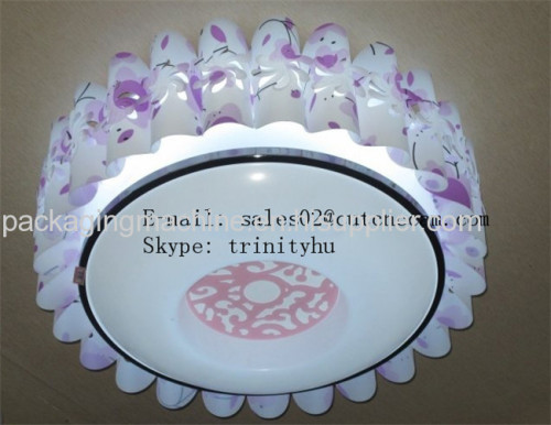 lamp making cover cutting creasing machine 