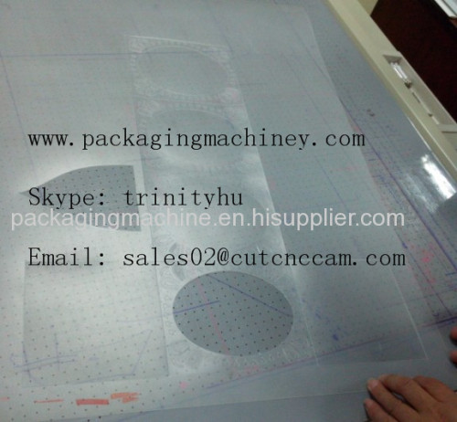 PVC PP sheet pattern making cutting plotting sample maker machine 