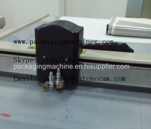 PVC sheet cutting plotting creasing folding machine make sample and small production 
