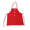 Polyester Christmas Apron with button